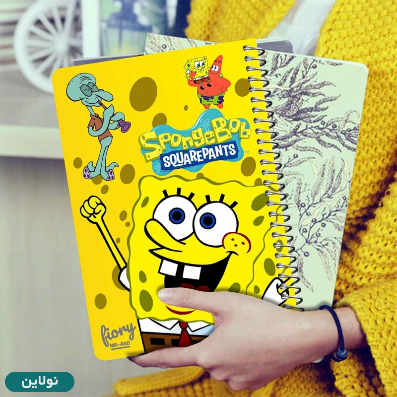 قیمت و خرید دفتر نقاشی مستر راد طرح باب اسفنجی کد 1837 | نولاین