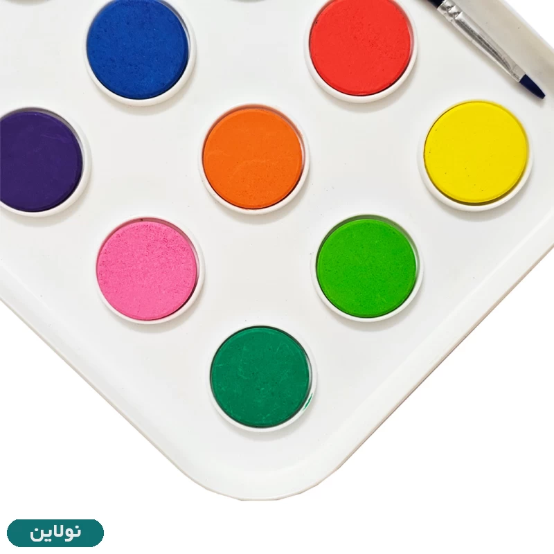 قیمت و خرید آبرنگ 12 رنگ آرت لاین همراه قلمو کد 820W12 | نولاین