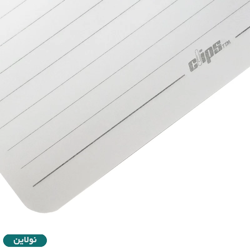 قیمت و خرید دفتر مشق تک خط 100 برگ بدون سیم کلیپس طرح گل کد 0377 | نولاین