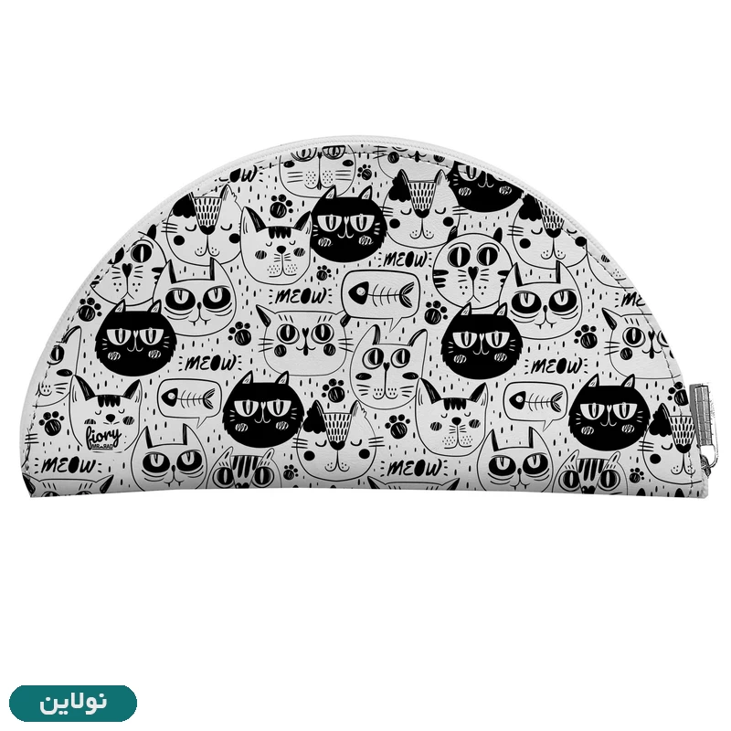 قیمت و خرید کیف لقمه مستر راد طرح گربه وکتور کد 2204 | نولاین