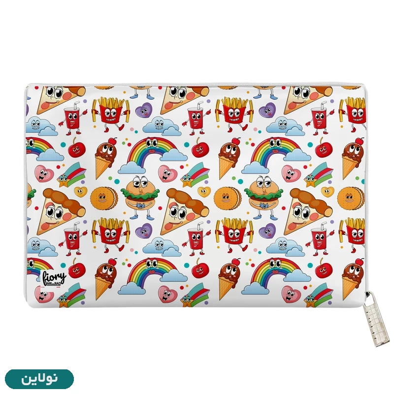 قیمت و خرید کیف لقمه مستر راد طرح فست فود کد 2192 | نولاین