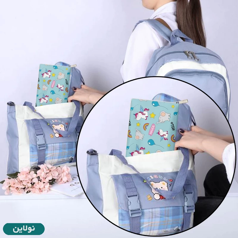 قیمت و خرید کیف لقمه مستر راد طرح تک شاخ و فیل کد 2195 | نولاین