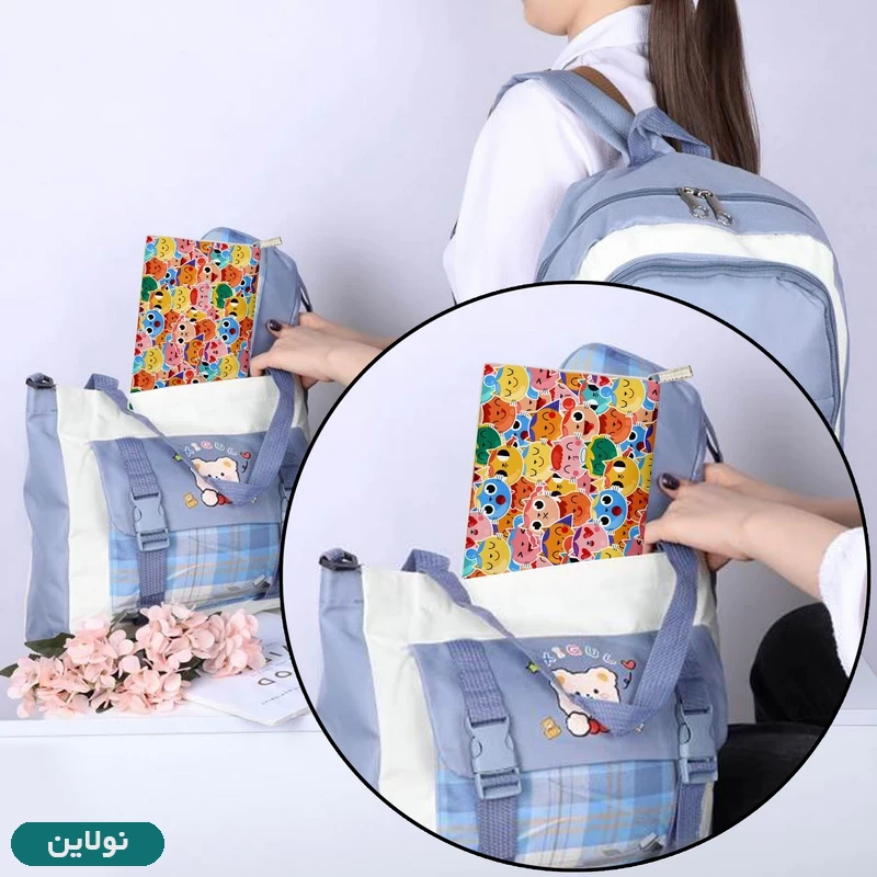 قیمت و خرید کیف لقمه مستر راد طرح گربه فانتزی کد 2196 | نولاین