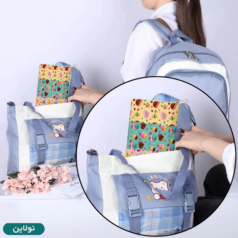 قیمت و خرید کیف لقمه مستر راد طرح کاپ کیک کد 2193 | نولاین