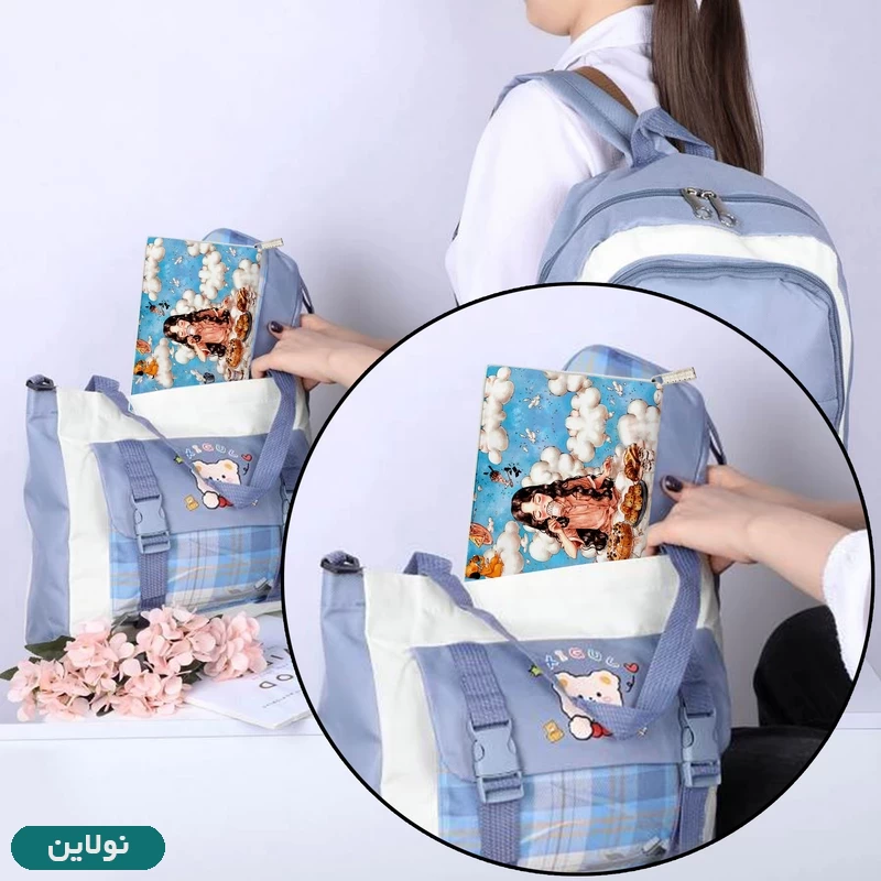 قیمت و خرید کیف لقمه مستر راد طرح دختر و عصرانه کد 2453 | نولاین