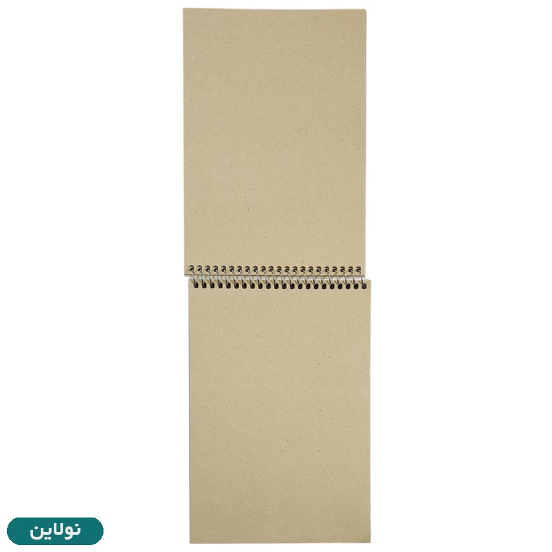 قیمت و خرید دفتر طراحی A5 سیمی کلیپس طرح گیتار کد 1916 | نولاین