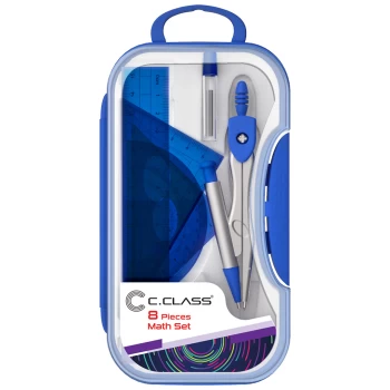 ست پرگار و گونیا و خط کش 8 تکه سی کلاس مدل مکانیکال | نولاین