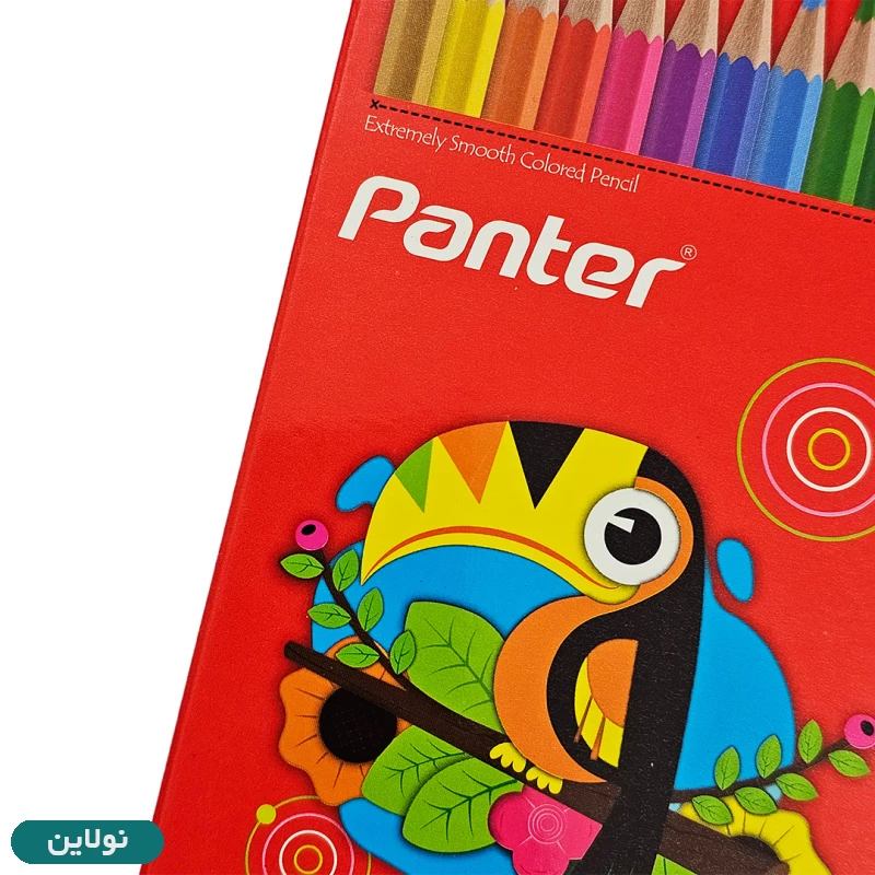 قیمت و خرید مداد رنگی 12 رنگ پنتر جعبه مقوایی کد PCP103-12 | نولاین