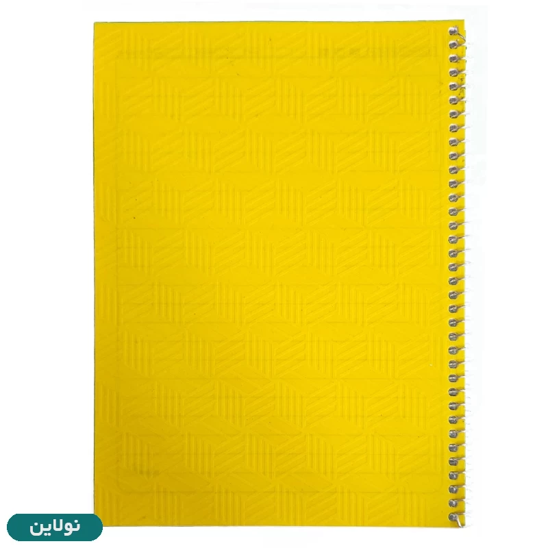 قیمت و خرید دفتر مشق 100 برگ سیمی تک خط رنگی طلقی نوین | نولاین