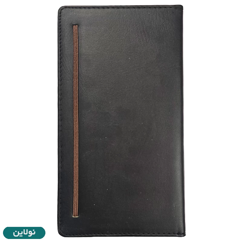 قیمت و خرید دفتر یادداشت 200 برگ پالتویی جلد چرمی کش دار | نولاین