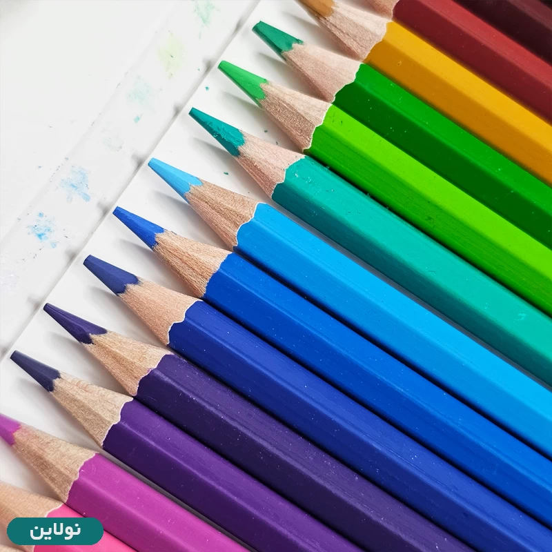 قیمت و خرید مداد رنگی 24 رنگ پیکاسو جعبه مقوایی طرح گاو اسکیت سوار کد GOL-24-C | نولاین