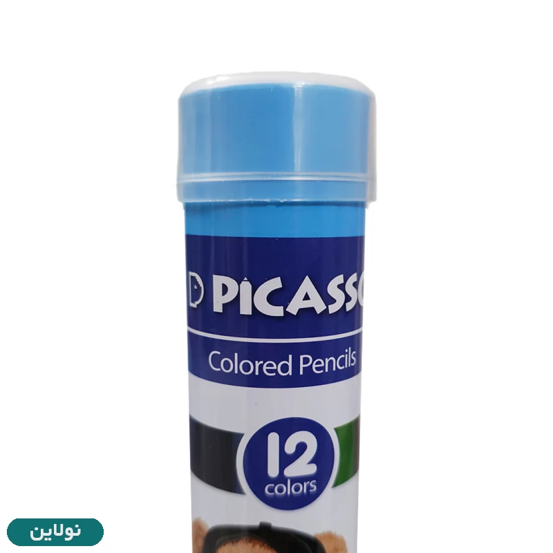 قیمت و خرید مداد رنگی 12 رنگ پیکاسو استوانه فلزی طرح خرس و موبایل GOL12TN-S | نولاین قیمت و خرید مداد رنگی 12 رنگ پیکاسو استوانه فلزی طرح خرس و موبایل GOL12TN-S | نولاین