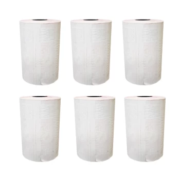 رول کاغذ کارتخوان 16 متری پشت سفید بسته 6 عددی | نولاین