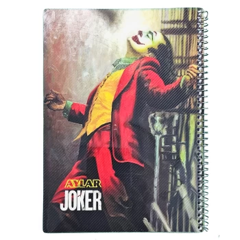 دفتر مشق 80 برگ طلقی آیلار سری جوکر کد 626 طرح 6 | نولاین