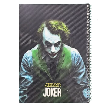 دفتر مشق 80 برگ طلقی آیلار سری جوکر کد 626 طرح 2 | نولاین