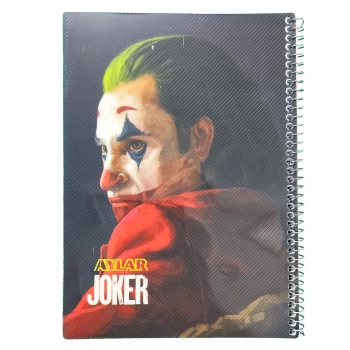 دفتر مشق 80 برگ طلقی آیلار سری جوکر کد 626 طرح 4 | نولاین