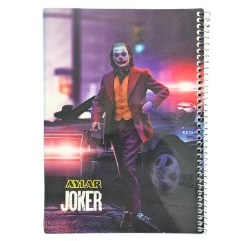 دفتر مشق 80 برگ طلقی آیلار سری جوکر کد 626 طرح 8 | نولاین