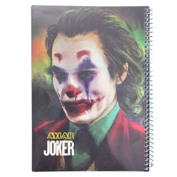 دفتر مشق 80 برگ طلقی آیلار سری جوکر کد 626 طرح 5 | نولاین