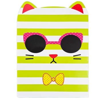 دفتر نقاشی فانتزی سری گربه آیلار طرح سبز کد 59 | نولاین