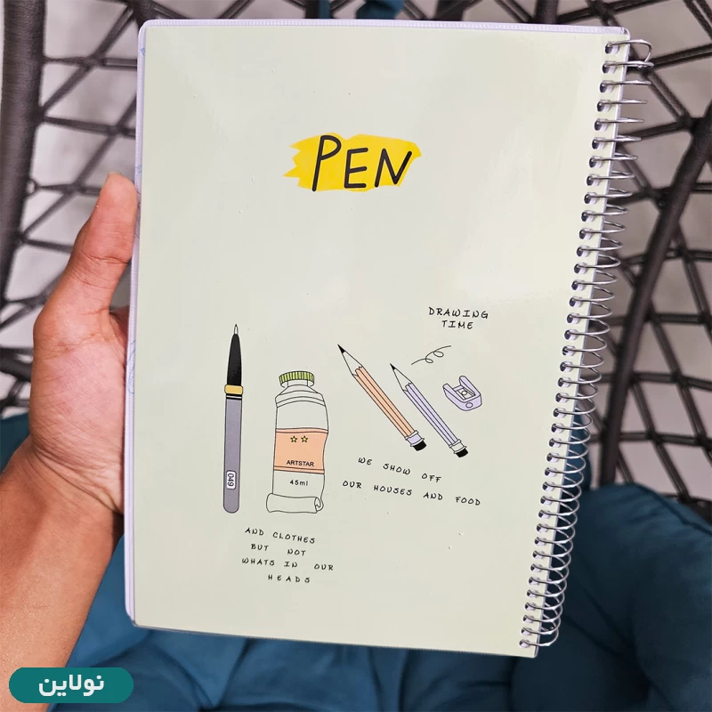 قیمت و خرید دفتر مشق 100 برگ مجلد پودل سری pen رنگ سبز پاستلی | نولاین قیمت و خرید دفتر مشق 100 برگ مجلد پودل سری pen رنگ سبز پاستلی | نولاین