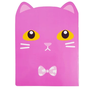 دفتر نقاشی فانتزی سری گربه آیلار طرح صورتی کد 59 | نولاین