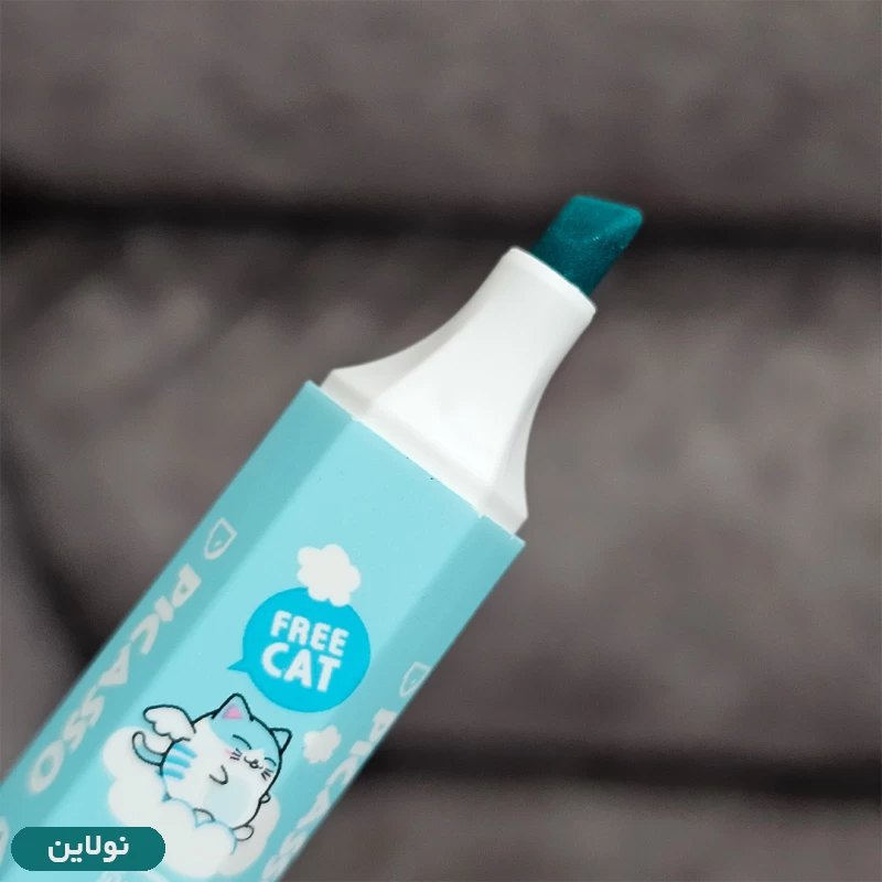 قیمت و خرید ماژیک علامت زن هایلایتر 6 رنگ پیکاسو طرح گربه mini کد HL610 | نولاین