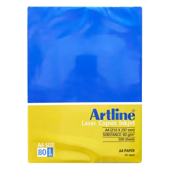 کاغذ سفید A4 آرت لاین 80 گرم بسته 500 عددی کد Art-A4 | نولاین