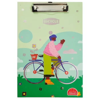 تخته شاسی A4 آیلار سری دوچرخه bicycle کد 2004 طرح 4 | نولاین