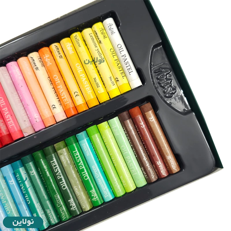 قیمت و خرید پاستل روغنی 48 رنگ آرتیست آریا Arya Artist کد 2604 | نولاین