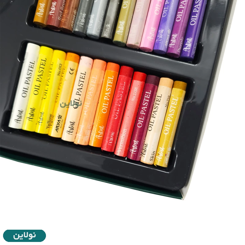 قیمت و خرید پاستل روغنی 36 رنگ آرتیست آریا Arya Artist کد 2603 | نولاین