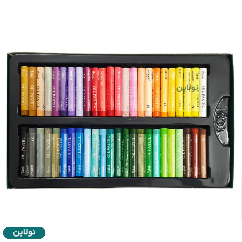 قیمت و خرید پاستل روغنی 48 رنگ آرتیست آریا Arya Artist کد 2604 | نولاین