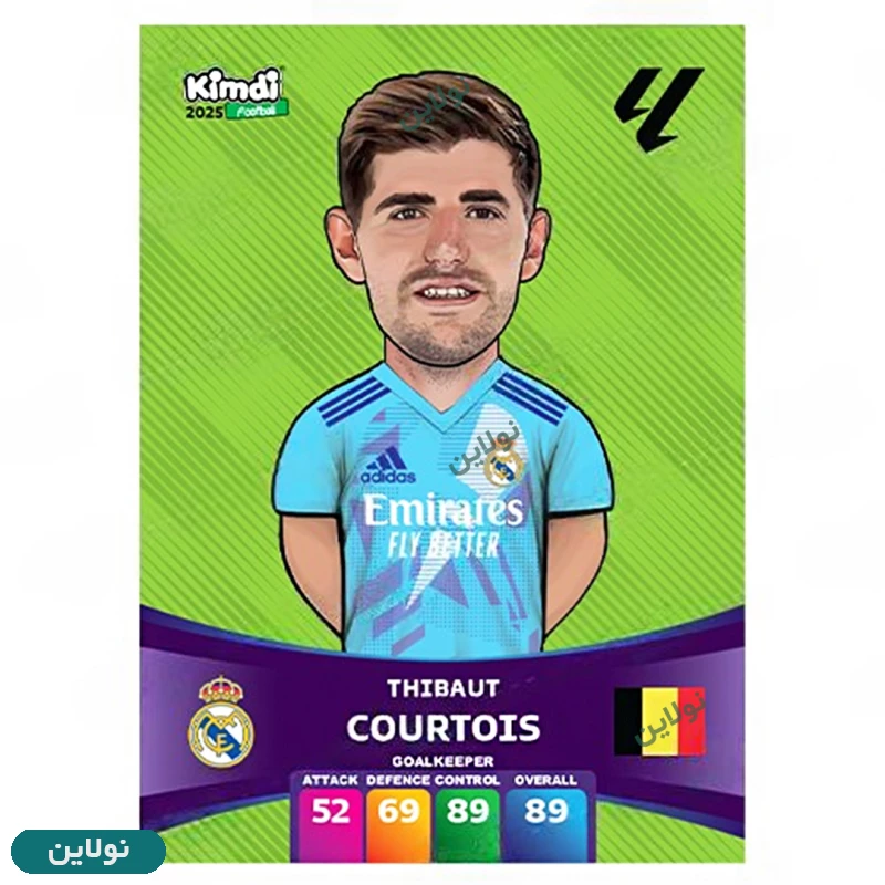 قیمت و خرید کارت بازی کیمدی فوتبالی سری champs 2025 | نولاین