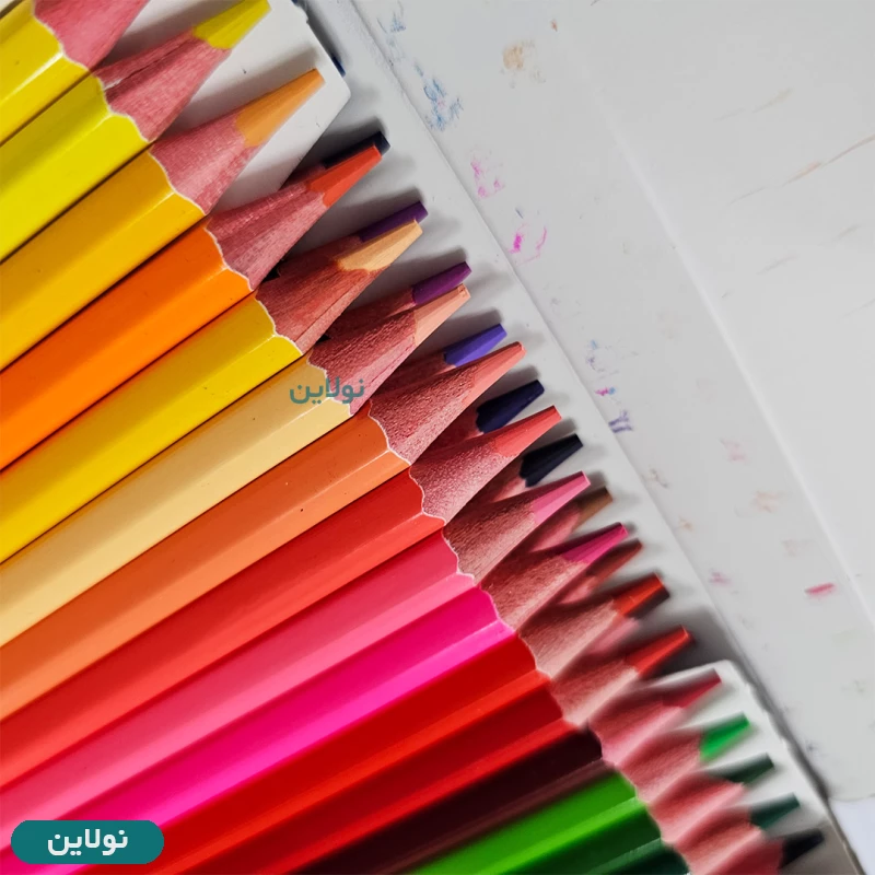 قیمت و خرید مداد رنگی 36 رنگ ام کیو mq جعبه مقوایی | نولاین