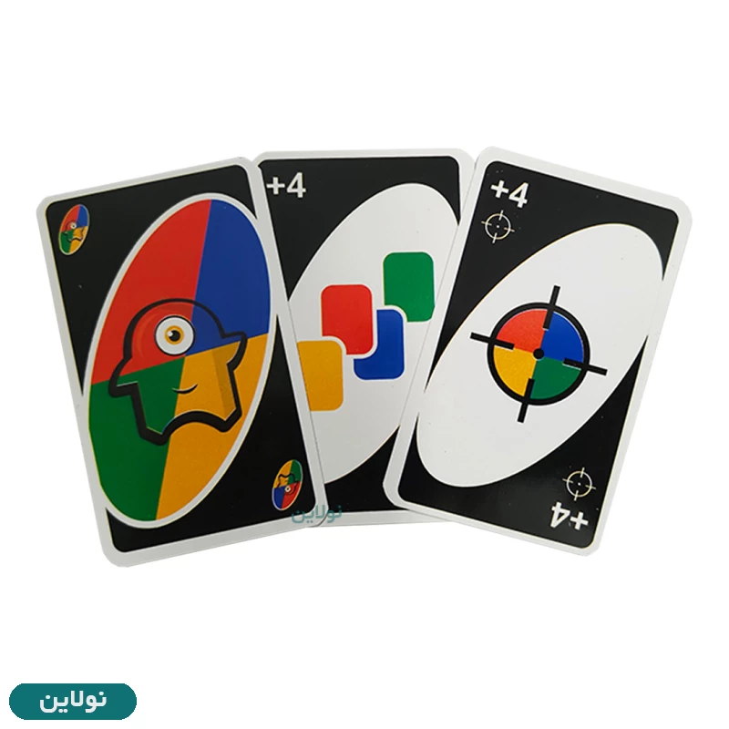 قیمت و خرید بازی فکری اونو کارتی uno بسته 60 عددی نسخه هارد باکس بردیا | نولاین