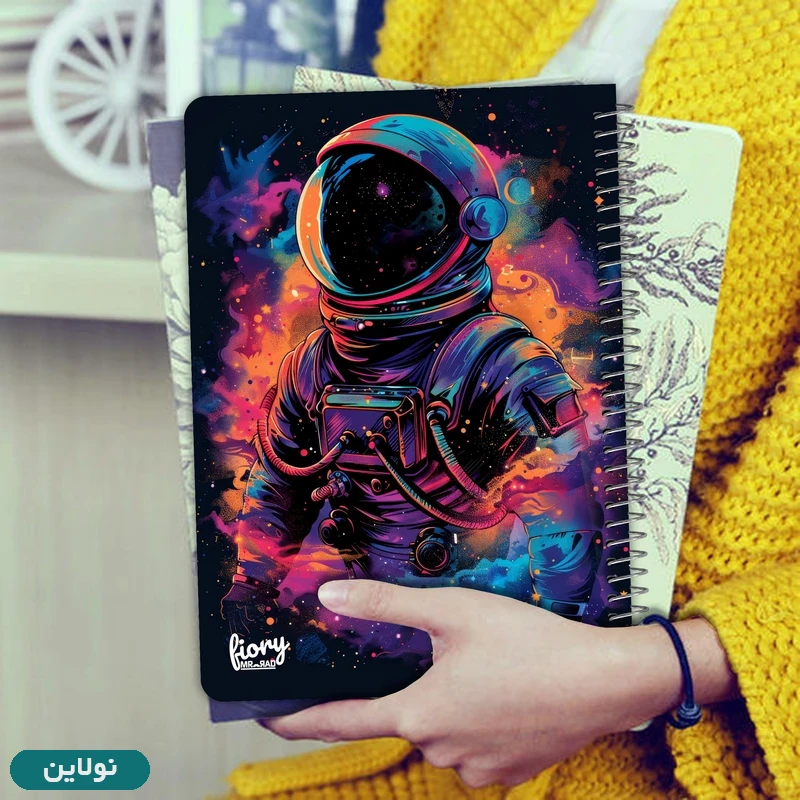 قیمت و خرید دفتر نقاشی 50 برگ طرح فضانورد مستر راد کد 2292 | نولاین