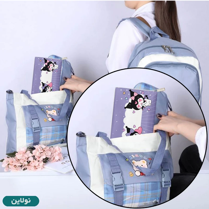 قیمت و خرید کیف لقمه مستر راد طرح کرومی و ملودی کد 2127 | نولاین