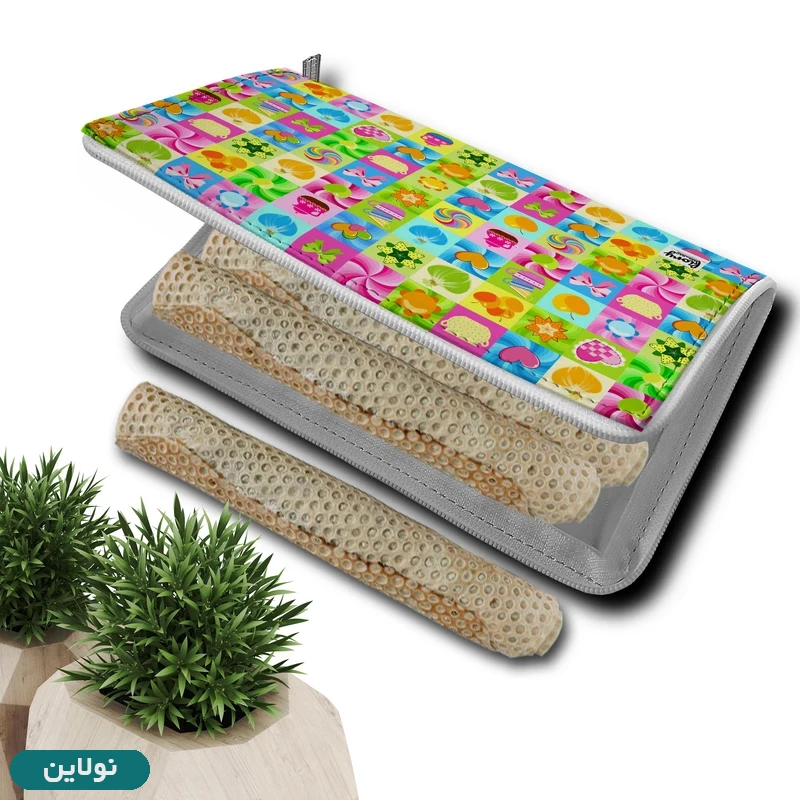 قیمت و خرید کیف لقمه مستر راد طرح پازل رنگارنگ کد 2203 | نولاین