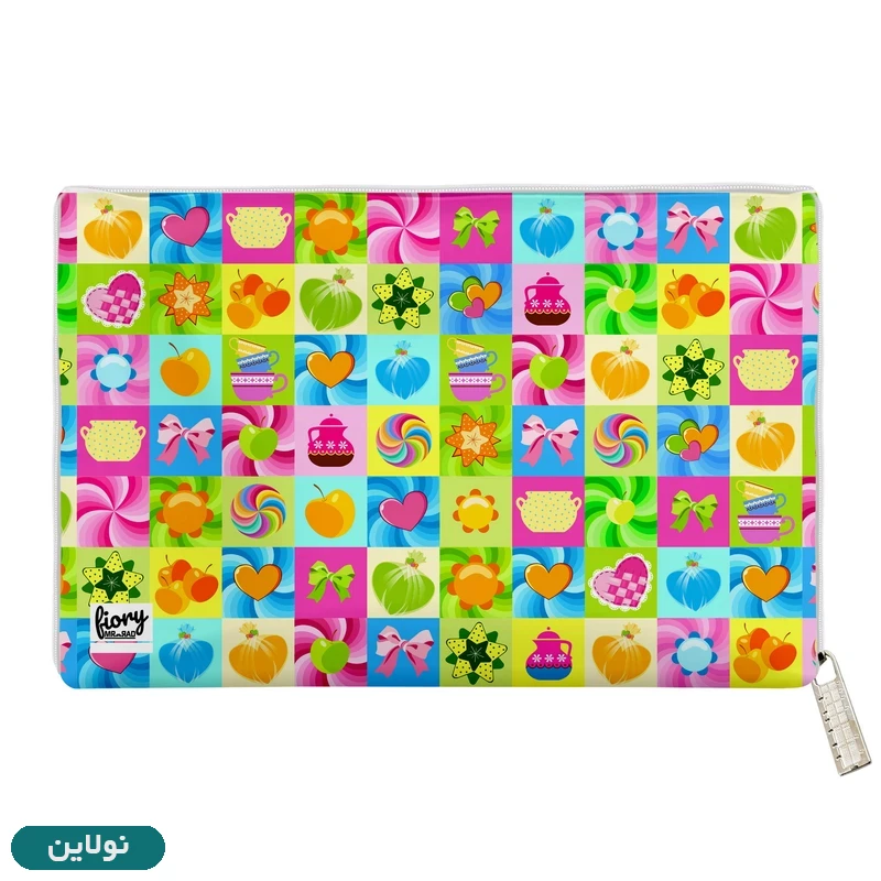 قیمت و خرید کیف لقمه مستر راد طرح پازل رنگارنگ کد 2203 | نولاین