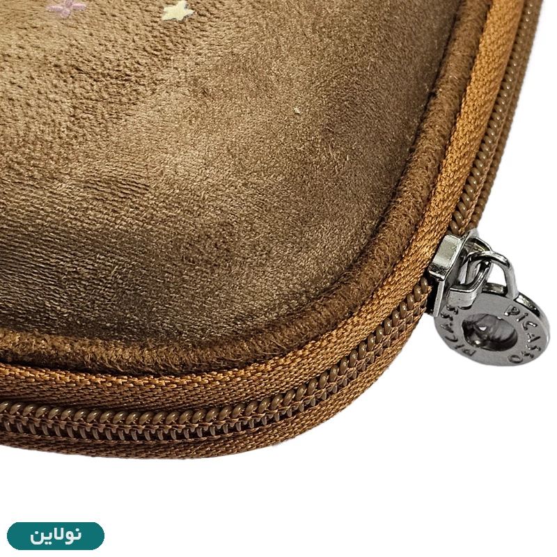 قیمت و خرید جامدادی کتابی سایز بزرگ پیکاسو مدل مخملی طرح خرس کد P5 | نولاین