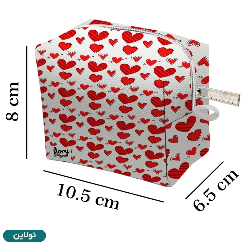قیمت و خرید کیف نوار بهداشتی فیوری مستر راد طرح قلب کد 2256 | نولاین