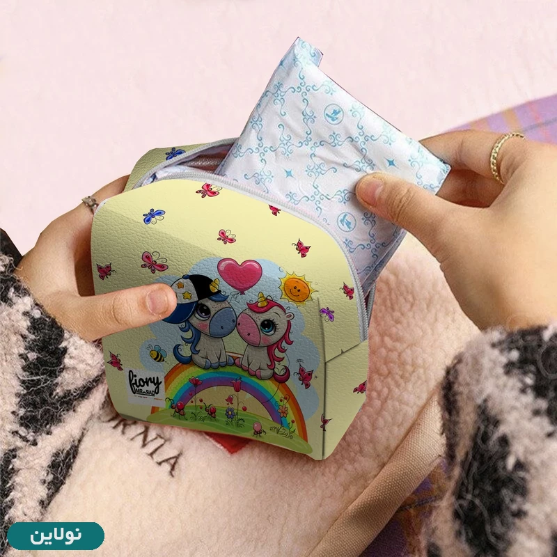قیمت و خرید کیف نوار بهداشتی فیوری مستر راد طرح یونیکورن کد 2250 | نولاین
