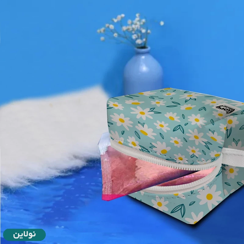 قیمت و خرید کیف نوار بهداشتی فیوری مستر راد طرح گل بابونه کد 2248 | نولاین