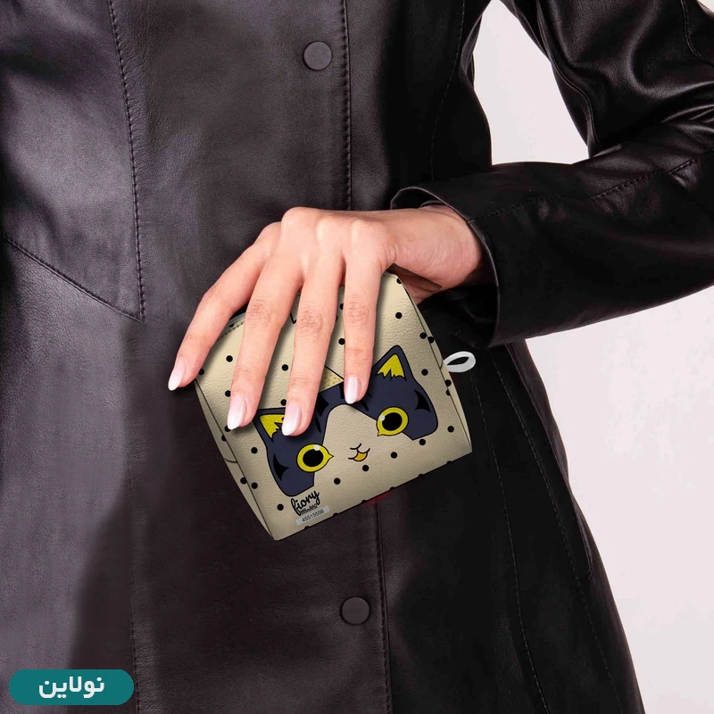 قیمت و خرید کیف نوار بهداشتی فیوری مستر راد طرح گربه کد 2365 | نولاین