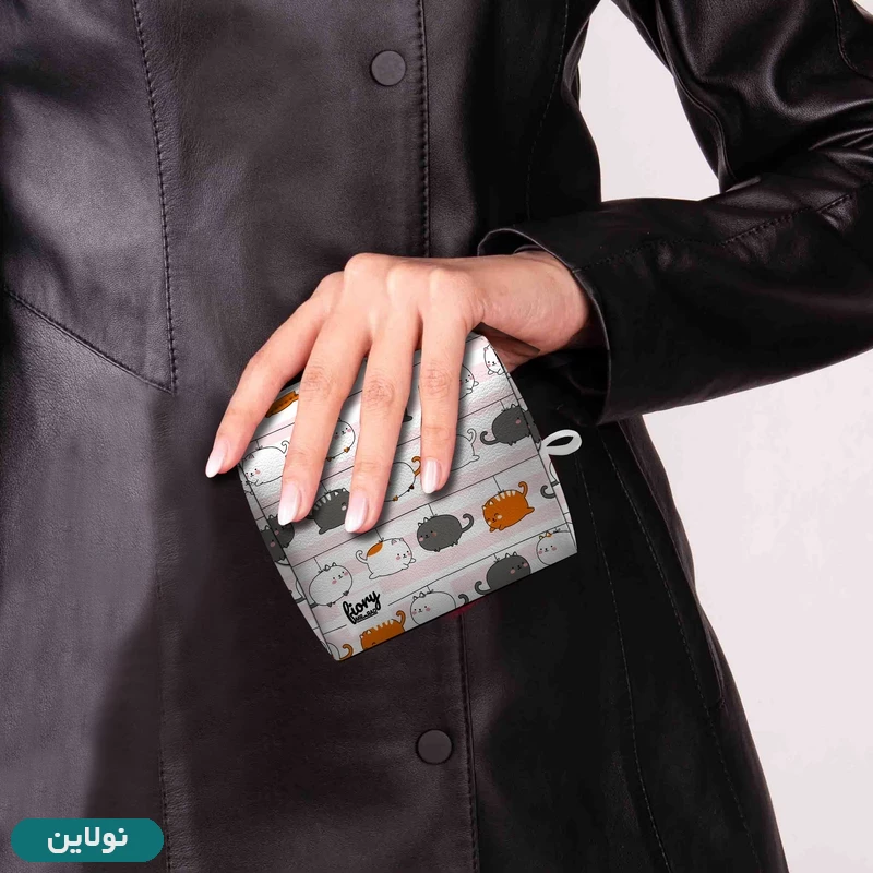 قیمت و خرید کیف نوار بهداشتی فیوری مستر راد طرح گربه های آویزان کد 2355 | نولاین