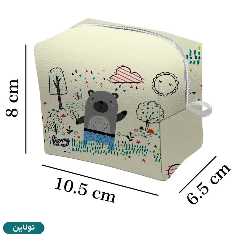 قیمت و خرید کیف نوار بهداشتی فیوری مستر راد طرح خرس کد 2348 | نولاین