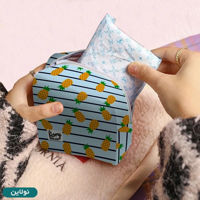 قیمت و خرید کیف نوار بهداشتی فیوری مستر راد طرح آناناس کد 2354 | نولاین