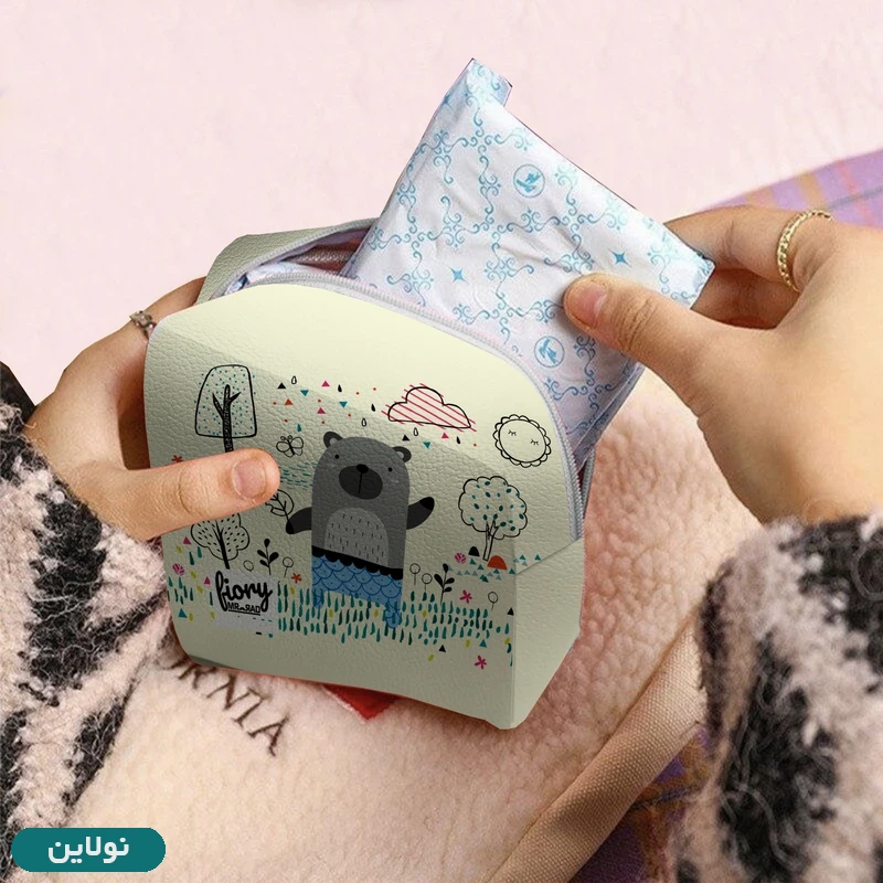 قیمت و خرید کیف نوار بهداشتی فیوری مستر راد طرح خرس کد 2348 | نولاین