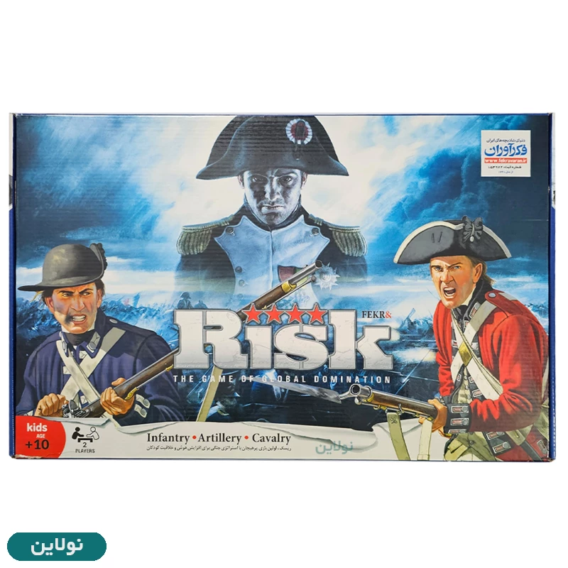 قیمت و خرید بازی فکری ریسک risk فکرآوران | نولاین