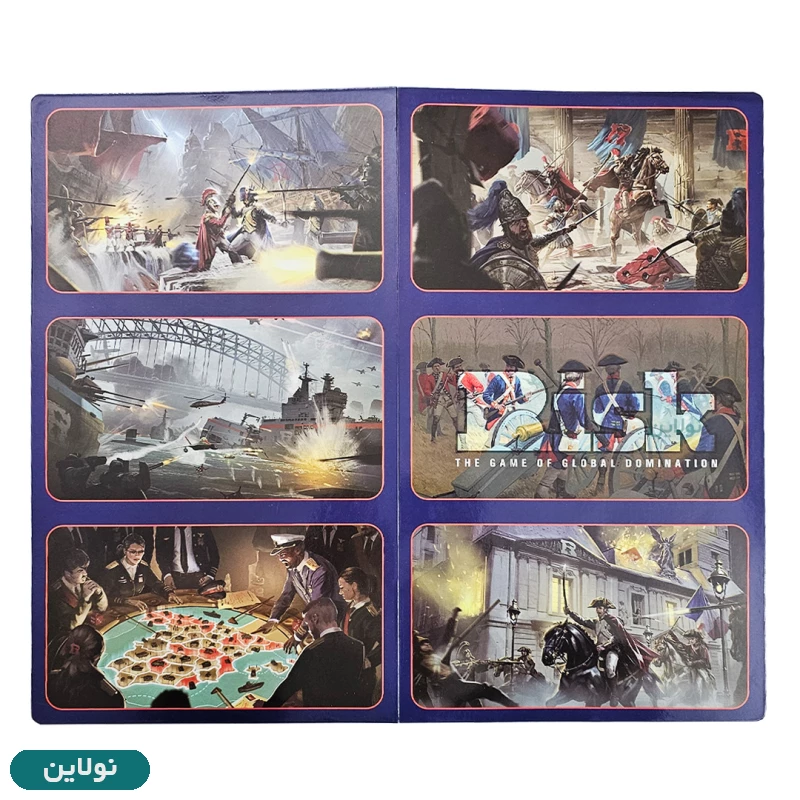 قیمت و خرید بازی فکری ریسک risk فکرآوران | نولاین