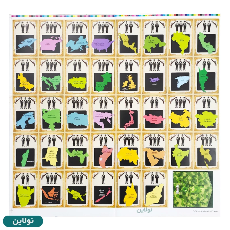 قیمت و خرید بازی فکری ریسک risk فکرآوران | نولاین